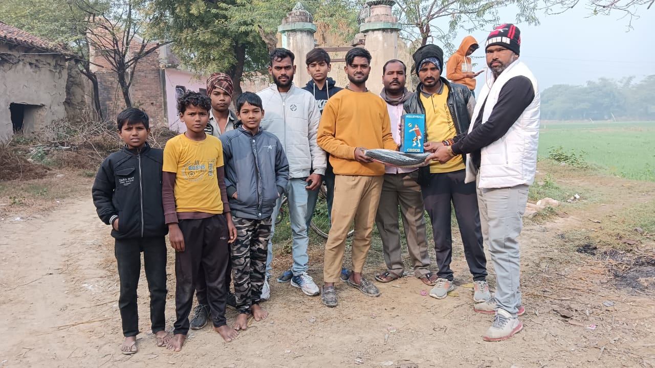 खेलेगा तारापुर कंदई, बढ़ेगा हिंदुस्तान,लवकुश यादव का दमदार संदेश, युवाओं को खेल से जोड़ा